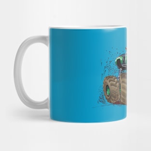 Cartoon monster truck Mug